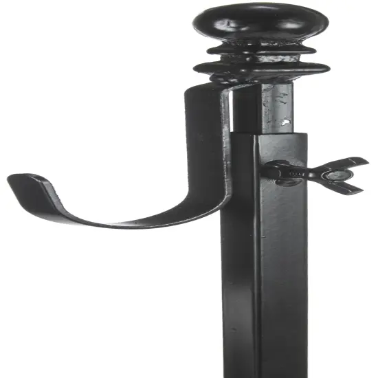 Panacea Wreath Stand 29.5"-Black {3}