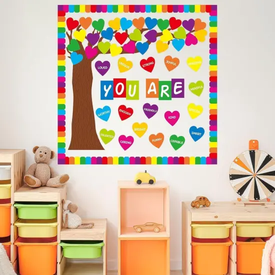 Classroom Tree Bulletin Board Decorations Set {5}