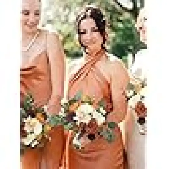 Bridesmaids Burnt Orange Terracotta {2}