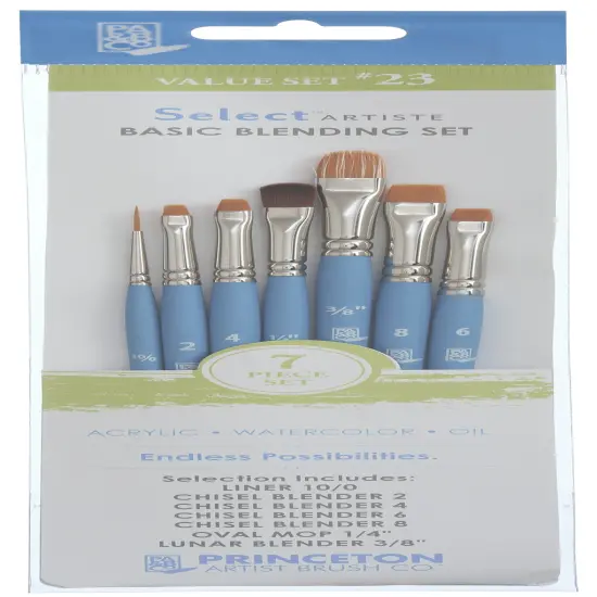 Princeton Select Brush Set 7/Pkg-SELECT BRUSH SET 23 {1}