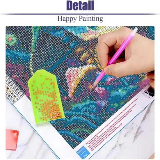 Skeleton Man Diamond Art Kits for Beginners, 5D DIY Full Drill Skull - 14x14inch {4}