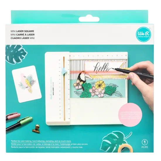 We R Mini Laser Square 6"X6.5" {1}