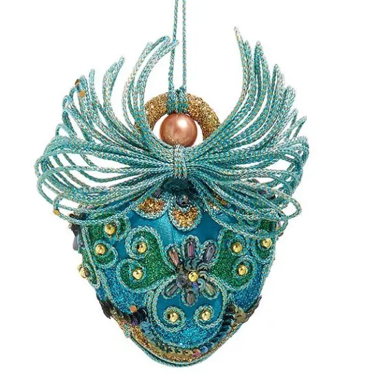 Peacock Fairy Ornament - {4}