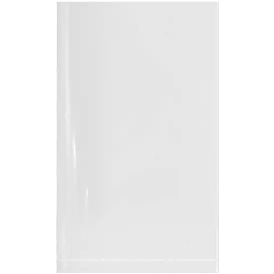 Plymor 3" x 5", 3 Mil Flat Open Clear Plastic Poly Bags {1}
