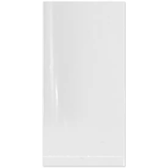 Plymor 2" x 4", 4 Mil Flat Open Clear Plastic Poly Bags {1}
