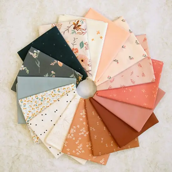 Sewcialites Fat Quarter Bundle in Roseglow Edition Curated by Abby Luchsinger by AGF Studio for Art Gallery (CBSFQ603) {2}