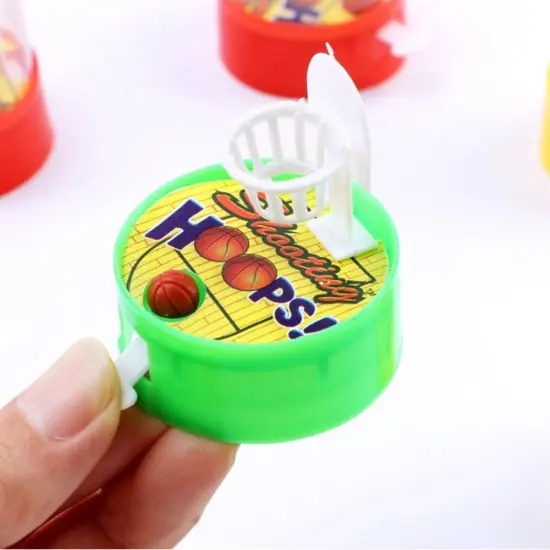 12 Pack Mini Finger Basketball Shooting Game, Party Favors Basketball Party Decorations Mini Handheld Desktop Table Classroom Rewards, Carnival Prizes for Kids {3}