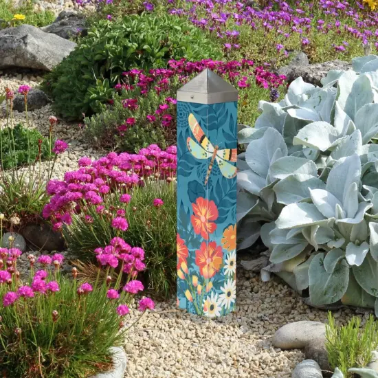 Dragonfly Dream Art Pole 20 Inches Tall {2}