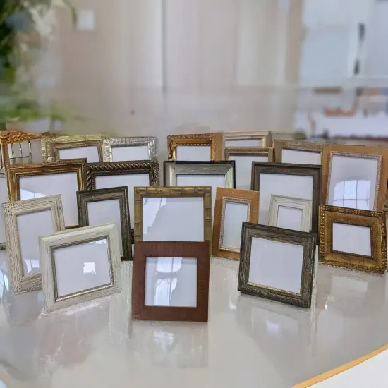 Assorted Frame Bundle | Picture Photo Frames I Desktop & Wall Frames | 4x6, 5x7, 8x10 I Glass, Easel and Hangers Included I READY TO USE {2}