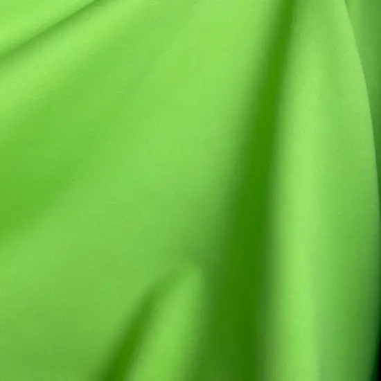 1 Yard Scuba Stretch Knit Fabric Heavyweight Smooth Double Knit for Apparel & Crafts Lime {1}