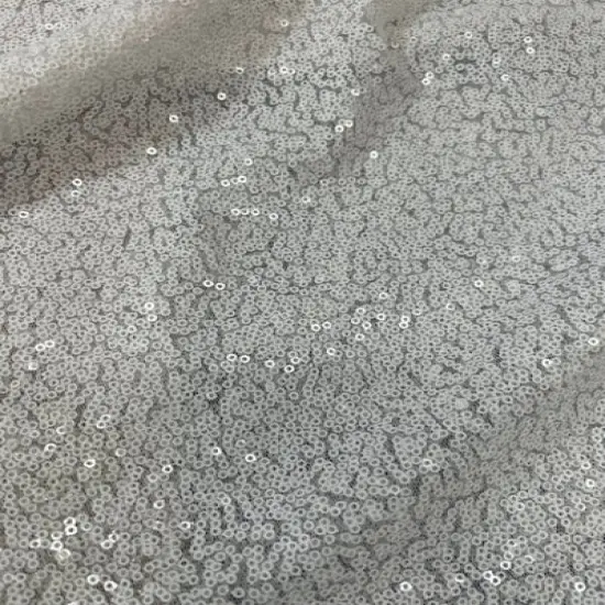 1 Yard Glitz Sequin Fabric Sparkling Mesh Polyester for Costumes Events and Decorations Width 50&ndash;54 inches Coral {6}