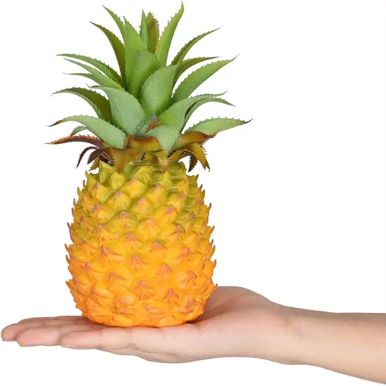 Artificial Pineapple, Realistic Artificial Fruit Fake Pineapple (8.2") {3}