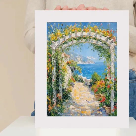 Gallery Matte White Flat Picture Frame- Wide White Frame 22x28 frame {7}