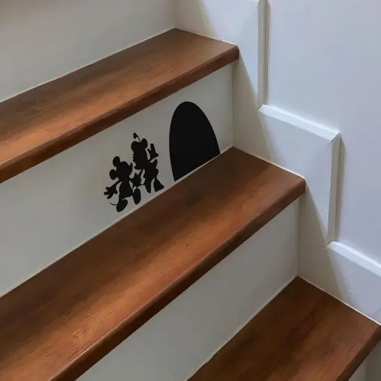 Adhesive Mouse Hole Decal | Mouse Hole Baseboard Sticker (4''x10'', 2pcs) {2}