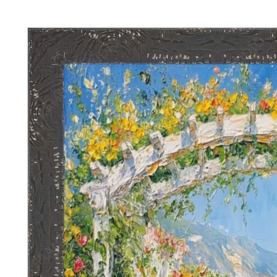 Slim Black Chabi Chic Farmhouse Barnwood Rustic Picture Frame 22x22 frame {2}