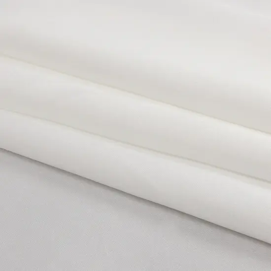 1 Yard Designer Stretch Silk Charmeuse Whisper White Smooth Solid Fabric 40 inch Width {4}