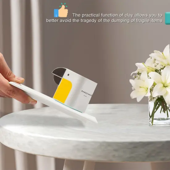 hitsuki Adhesive Poster Sticky Tack Putty Multipurpose Mounting Putty Tacky Putty, Sticky Putty Poster Ticky Tack Wall Putty for Hanging Things Pictures Reusable Removable,192 Pcs,Light Blue+White {4}