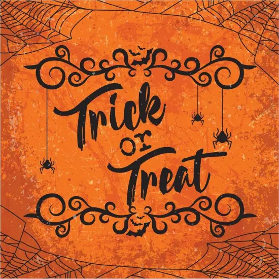 Trick or Treat by ND Art & Design 12" x 12" Canvas Wall Art {2}