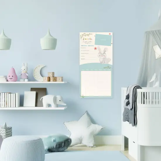 1st Year Tracker - First Year Book - Journal Album to Capture Precious Moments - Milestone Keepsake for Baby Girl or Boy - Includes Stickers {4}