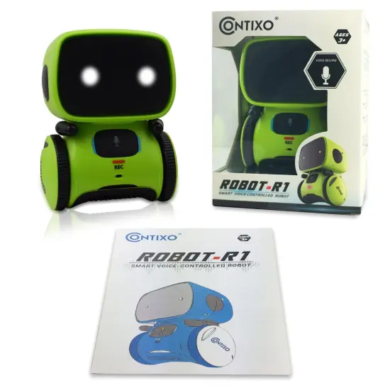 R1 Learning Educational Kids Robot, Green {1}