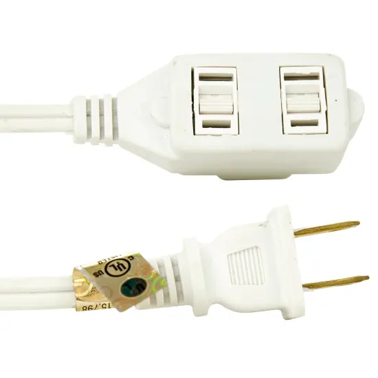 SUNLITE Household 20 foot Extension Cord White {4}