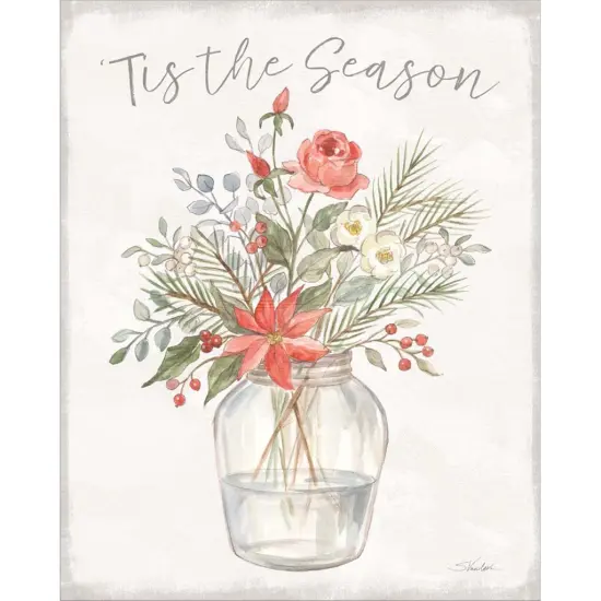 Woodland Christmas IV by Silvia Vassileva 16" x 20" Canvas Wall Art {2}