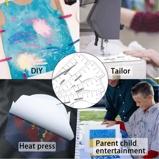 33 Pieces Vinyl Weeding Tools with T-Shirt Ruler Guide,Craft Tools Set for DIY Heat Transfer Printing, Weeding Vinyl,Silhouettes,Scrapbooking,Lettering, Cutting, Splicing. {4}