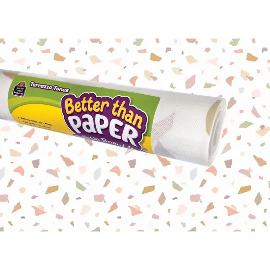 Better Than Paper&reg; Bulletin Board Roll, Terrazzo Tones, 4- Pack {4}