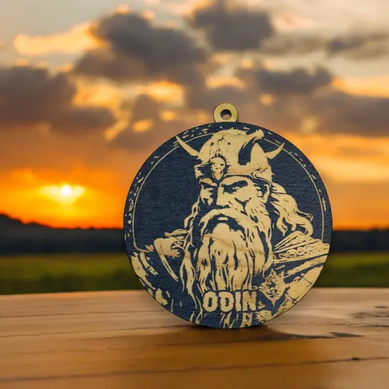 Ornament - Black - Odin {2}