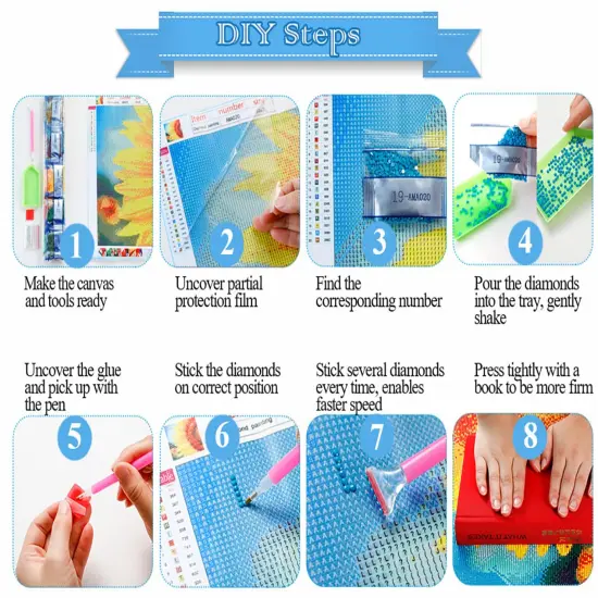 Eiazuiks Diamond Painting Kits for Adults, Colorful Turtle 5D DIY Diamond Art Kits Full Drill Diamond Dots for Gift Wall Decor and Relaxation Gem Arts 12x16 inch {2}