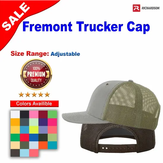 Richardson&reg; Fremont Trucker Cap Navy {2}