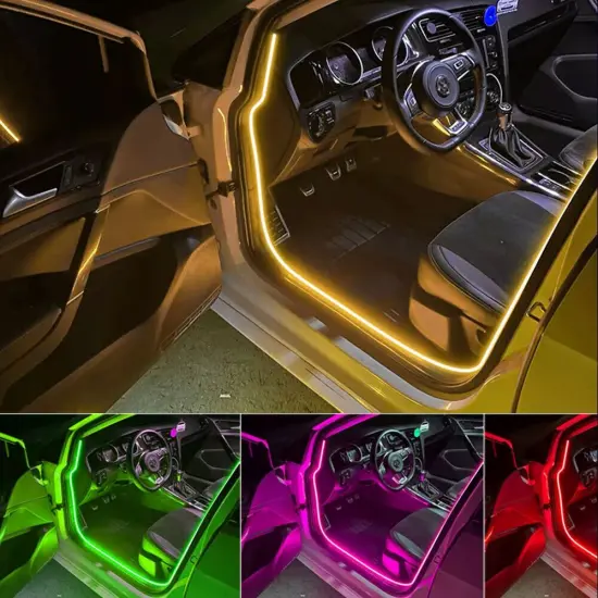 Kitcheniva DC12V 528 LEDs/M High Density LED Light Strip Cool white 6000k {5}