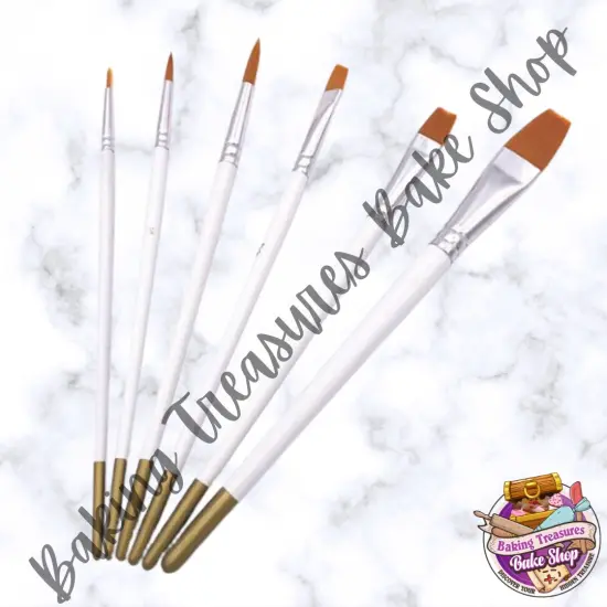 6 pc Paint Brush {4}