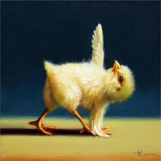 Yoga Chick Revolved Triangle by Lucia Heffernan 12" x 12" Canvas Wall Art {2}