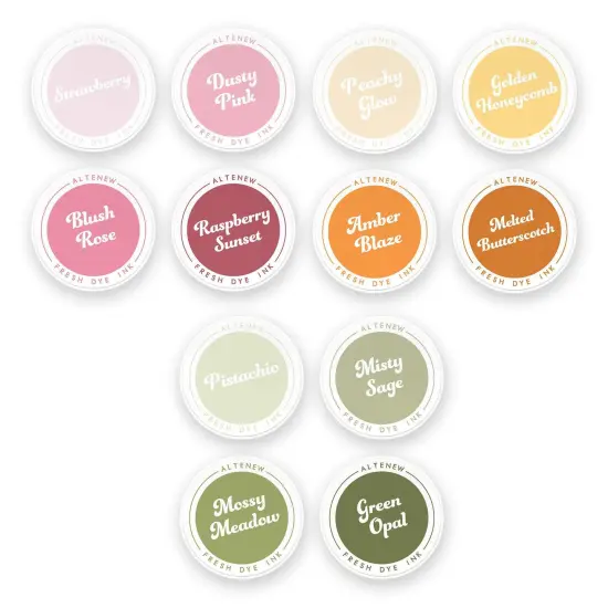 Botanical Brilliance Fresh Dye Ink Bundle {1}
