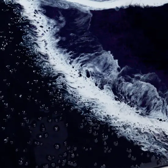 Super Clear Craft Art Resin Kit, Create Your Own DARK Ocean Resin Crafts! Includes Epoxy, Mica Colors & Supercolors Pigment Dispersion colors {8}