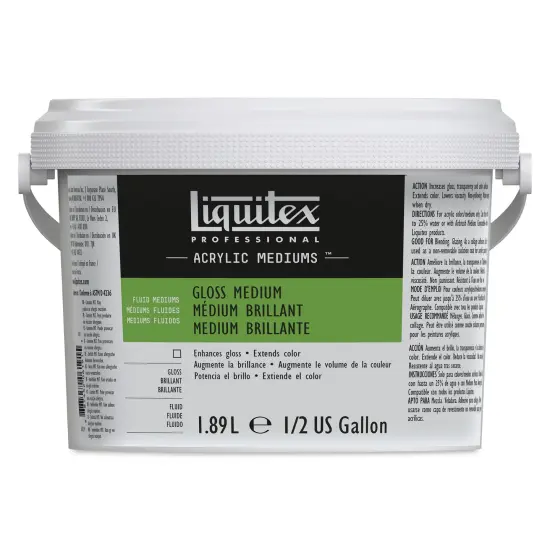 Liquitex Fluids Acrylic Medium - Gloss, 1.89 L {1}