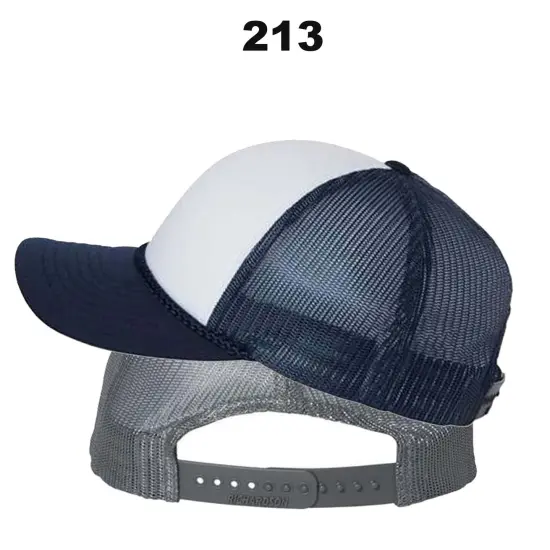 Richardson&reg; Low Pro Foamie Trucker Cap Red/ Wh/ Roy {3}