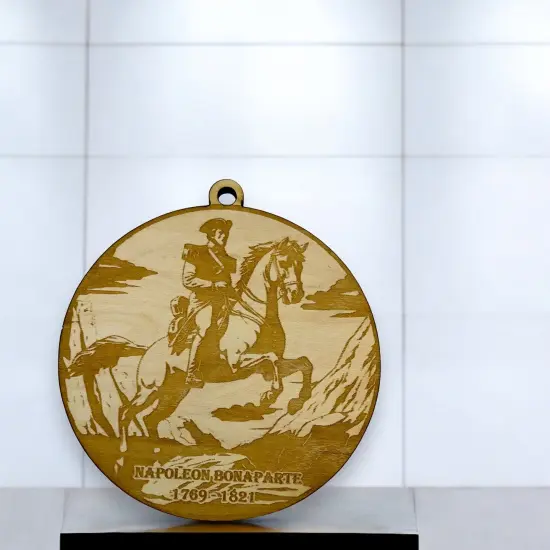 Ornament - Napoleon Bonaparte Raw Wood {3}