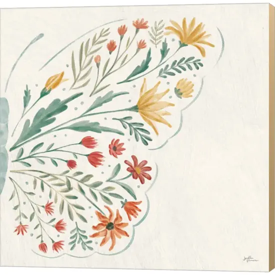 Wildflower Vibes VII No Words by Janelle Penner 12" x 12" Canvas Wall Art {1}