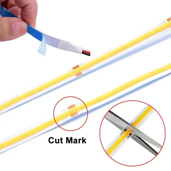 Kitcheniva DC12V 528 LEDs/M High Density LED Light Strip Ice blue {3}