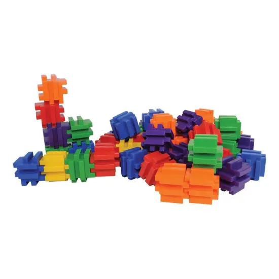 Joyn Toys Large Connecting Cubes Manipulative Set - 48 Pieces {5}