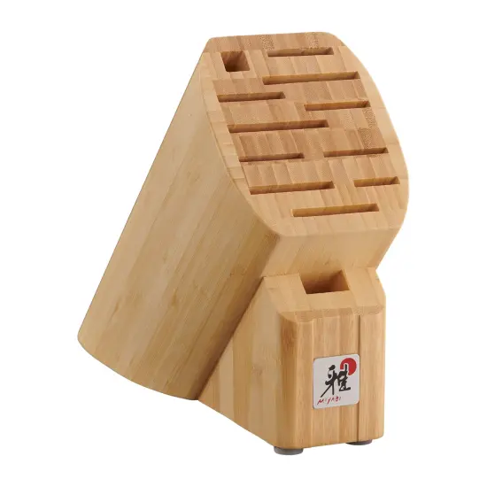 Miyabi 12-slot Bamboo Knife Block {1}