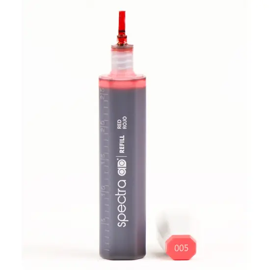 Spectra AD Marker Refill for Red Color Family Markers, 25ml, 1 Each {2}