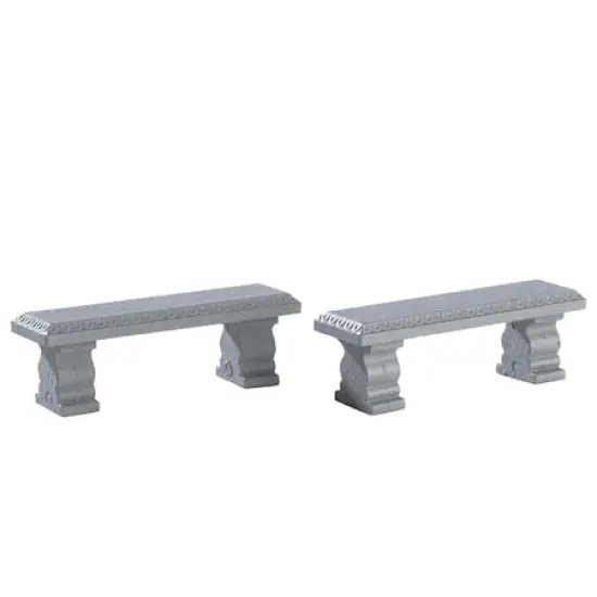 Lemax Plaza Bench (Set of 2) {1}