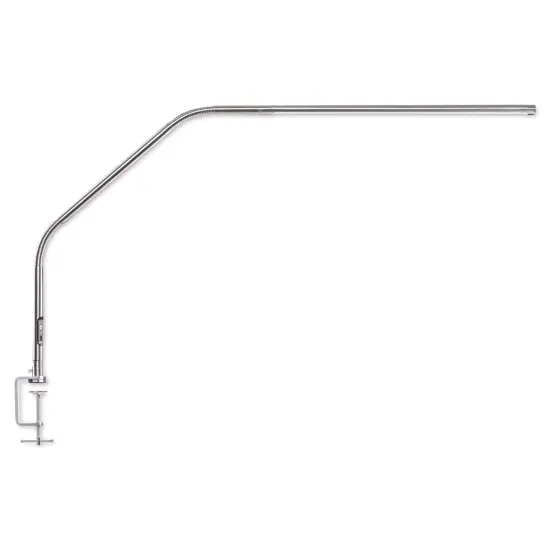 Daylight Slimline 4 LED Table Lamp - Brushed Steel {1}