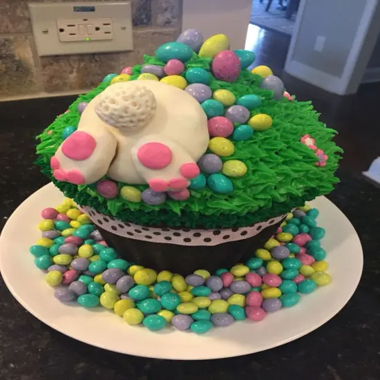 Giant Cupcake Cake Silicone Mold {5}