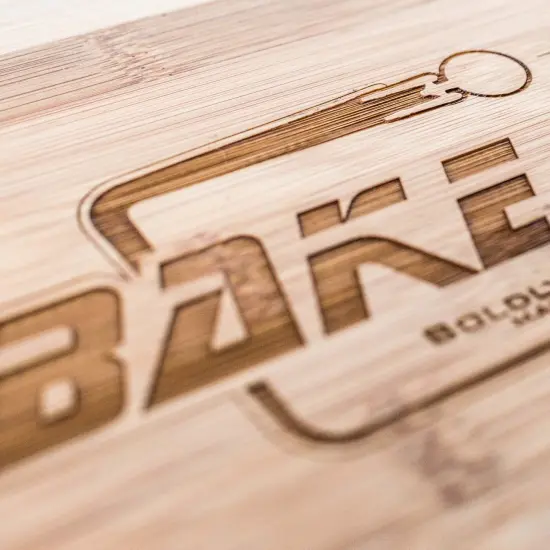 Bake It So Cutting Board 14''x9.5''x.5'' Bamboo {3}
