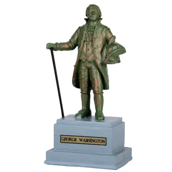 Lemax Park Statue - George Washington {1}