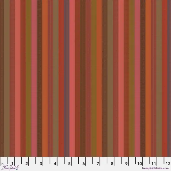 Narrow Stripe in Tomato (wsgp002.tomato) | Woven Stripes | Kaffe Fassett | Free Spirit {1}